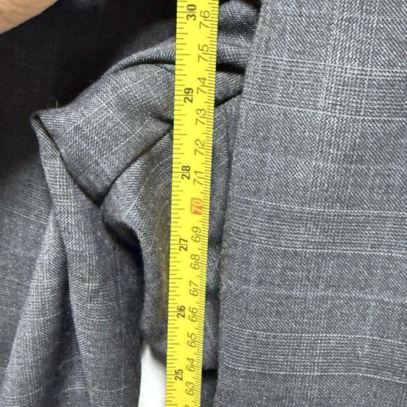 Lauren Ralph Lauren Men’s Wool Blend Dress Pants Gray 38x30 Flat Front - Picture 12 of 13